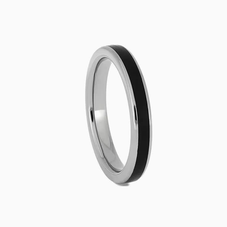 Womens Thin Titanium Band