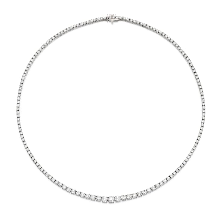 Graduated Tennis Necklace