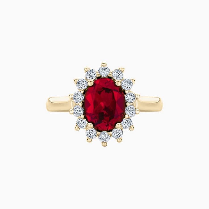 Ruby Engagement Ring