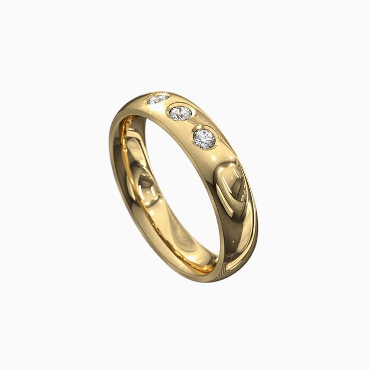 Mens diamond ring