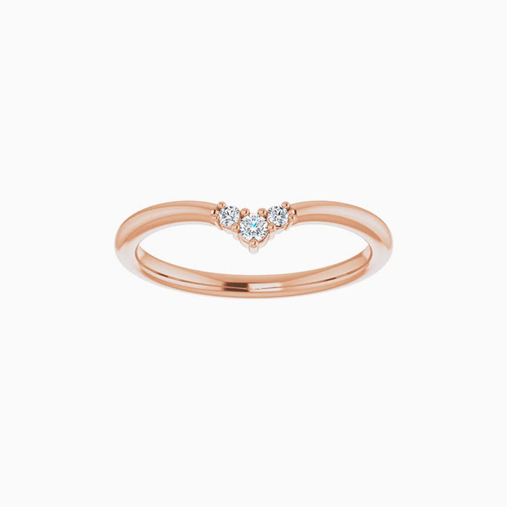 tiara style wedding band