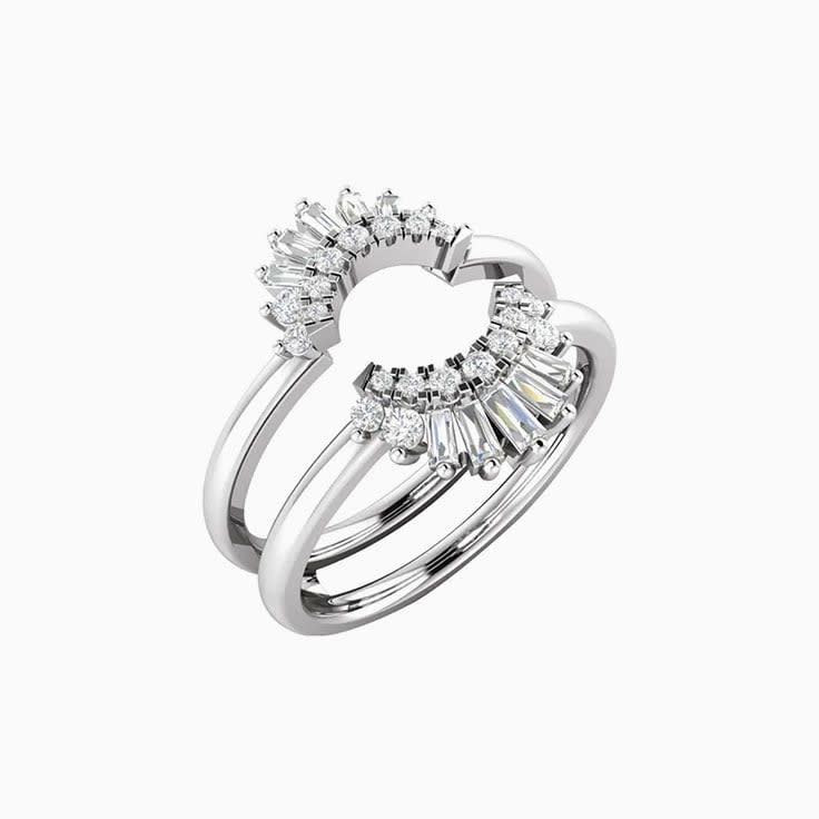 Diamond contour band