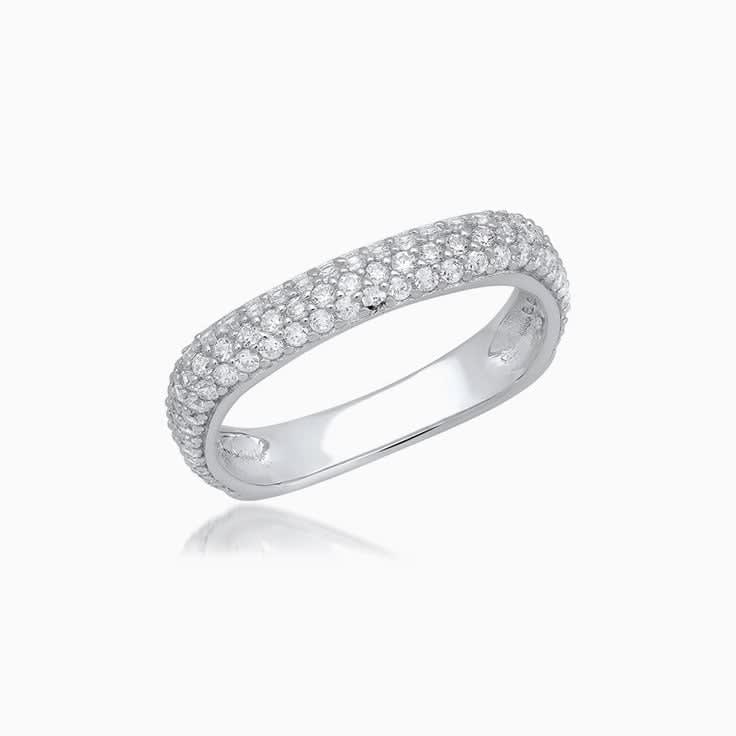 Square Diamond Ring