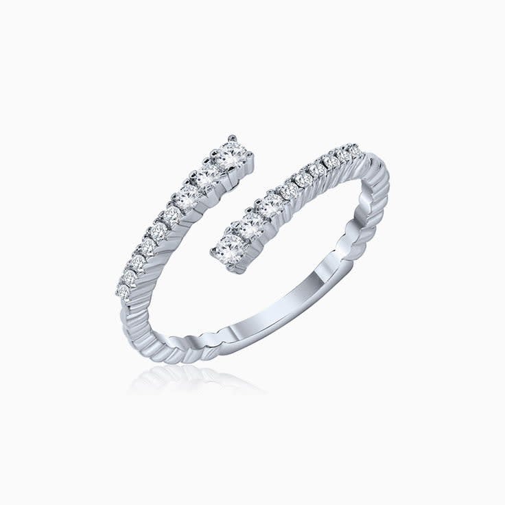 Diamond Cuff Ring