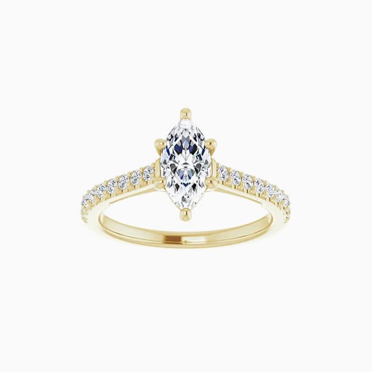1 carat marquise engagement ring