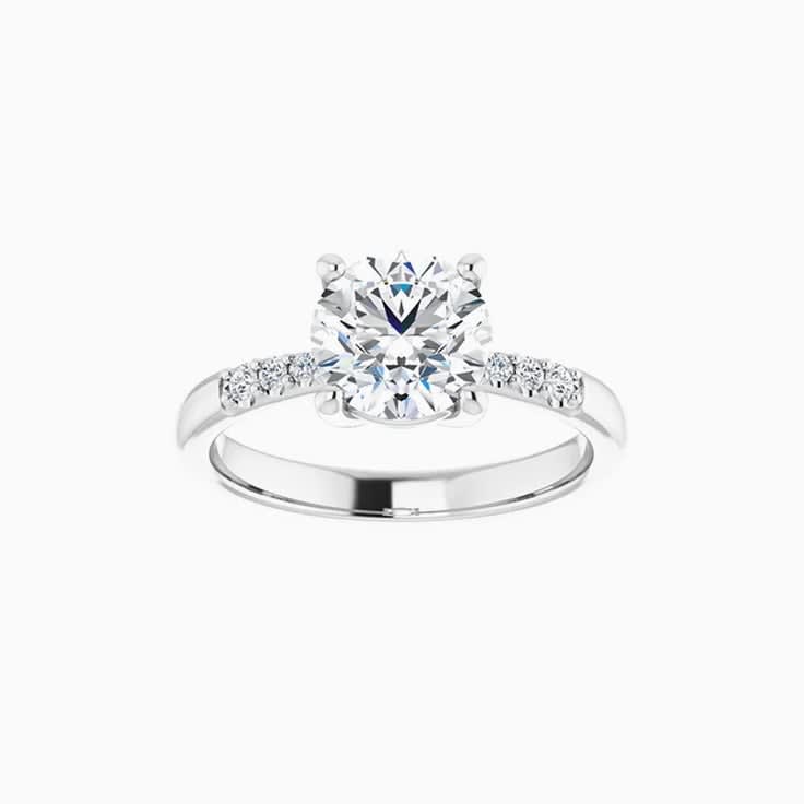 2 carat diamond engagement ring