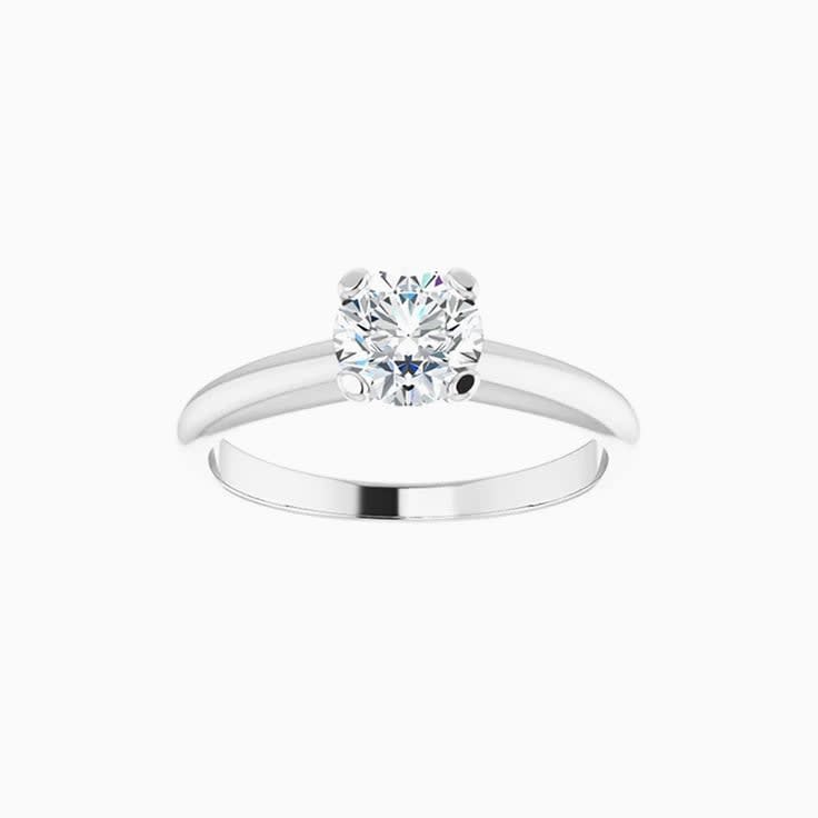 1 carat solitaire engagement ring