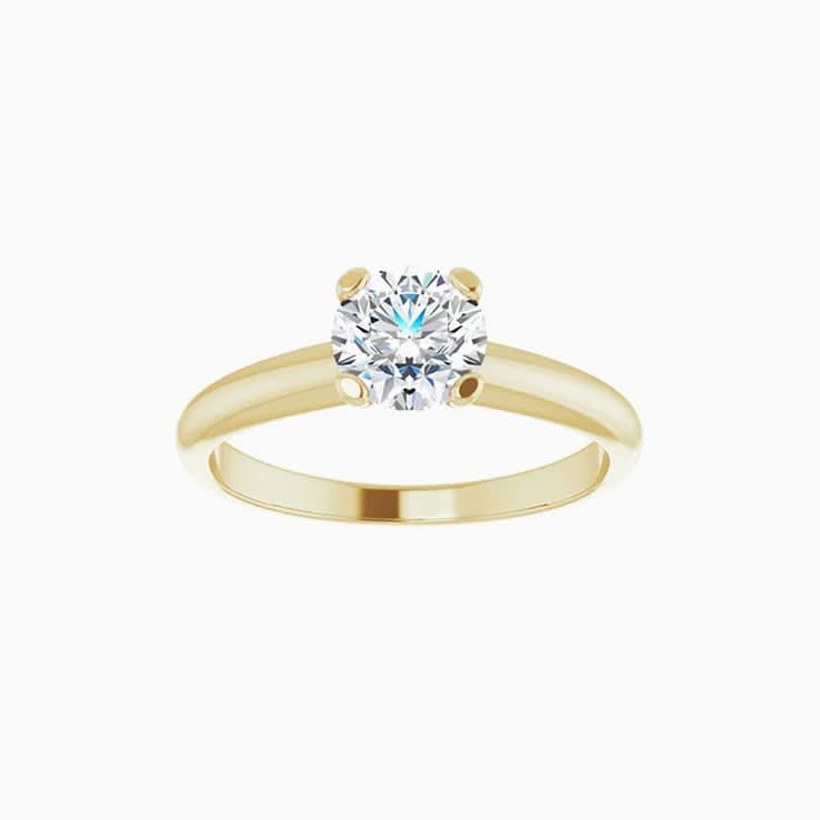 1 carat solitaire engagement ring