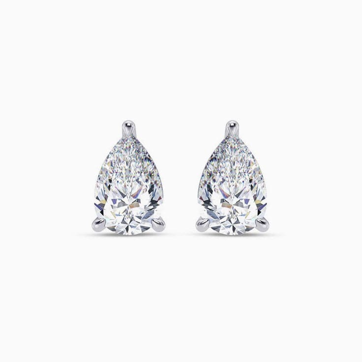 Lab grown diamond earrings