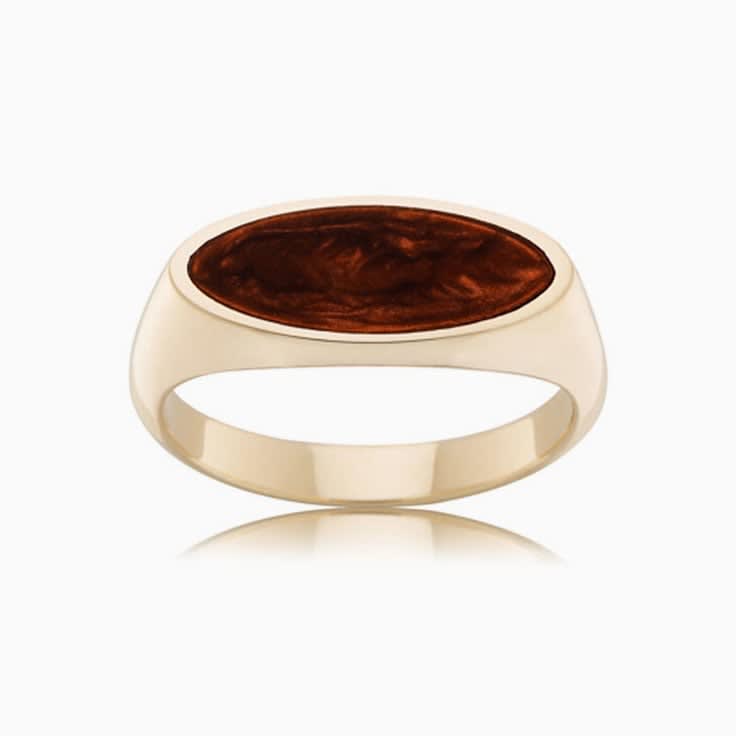 Womens signet ring