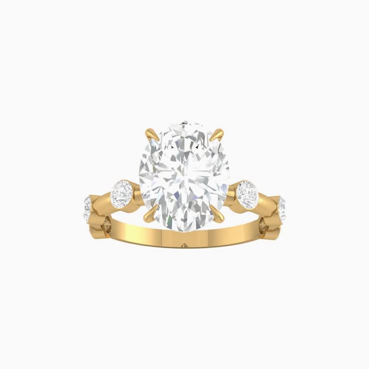 Oval Diamond Ring