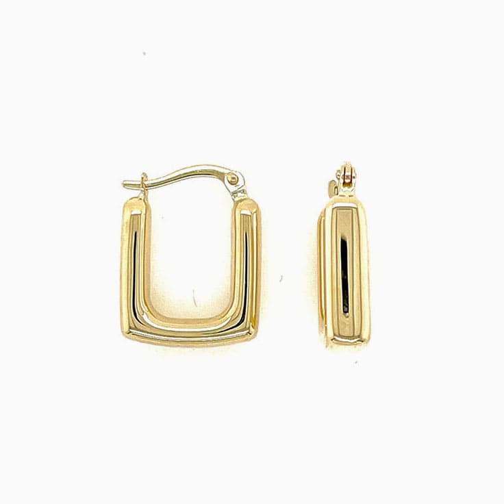 Gold Huggie Earrings