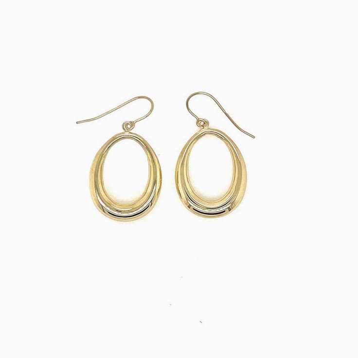 Thick Gold Hoops