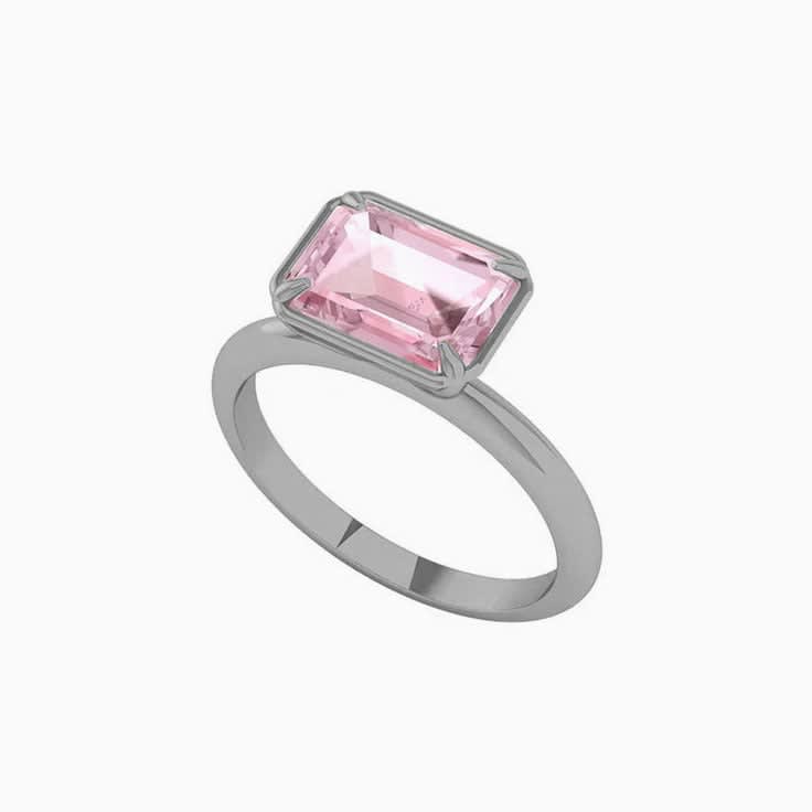 Morganite Gold  Ring