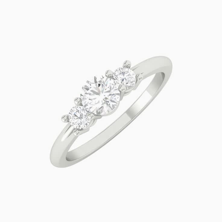 Petite trilogy ring