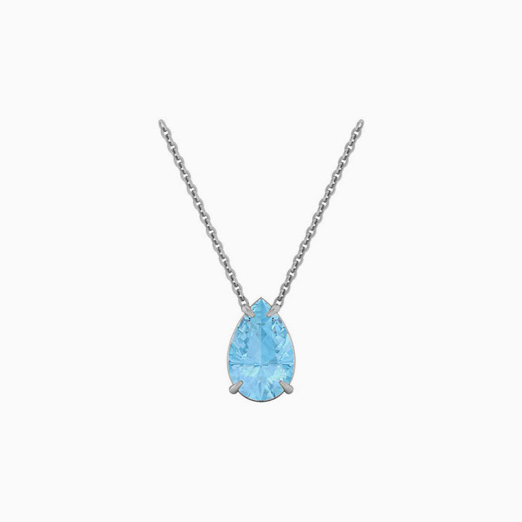 Gold Aquamarine and Moonstone Pendant Necklace for Women – Fabulous  Creations Jewelry