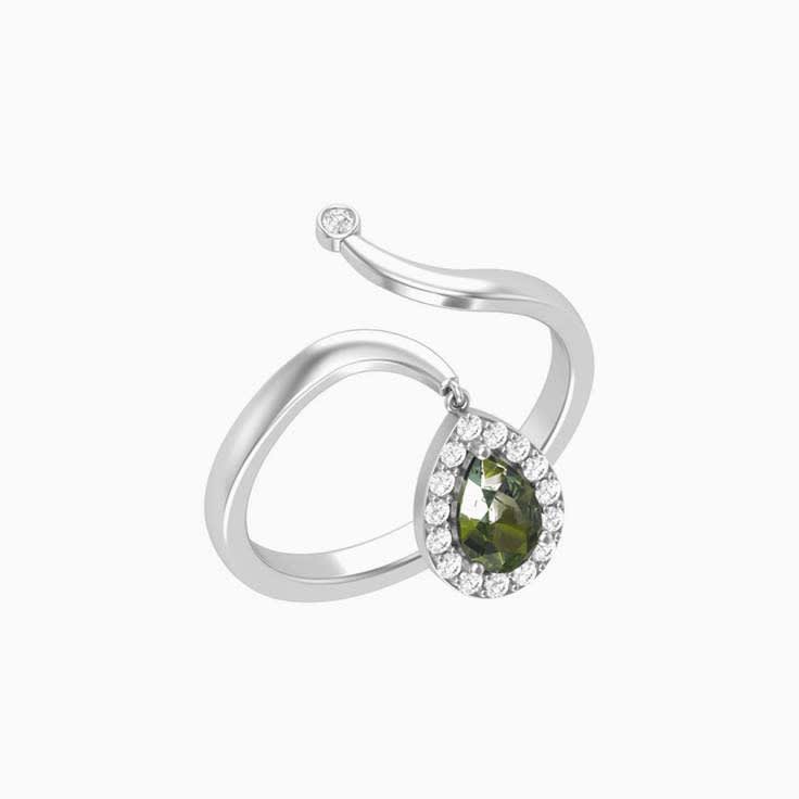 Drop in the Ocean Sapphire green