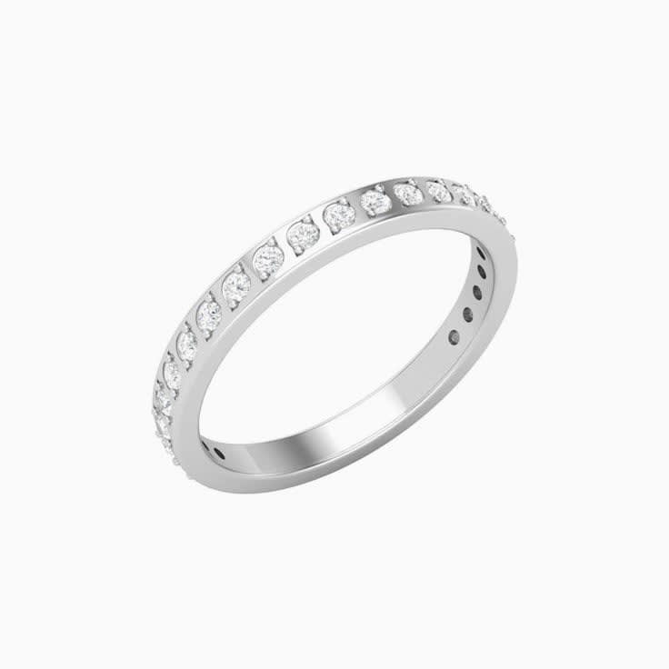 Diamond Drop Set Ring