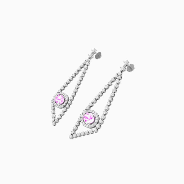 Earrings modern dangle