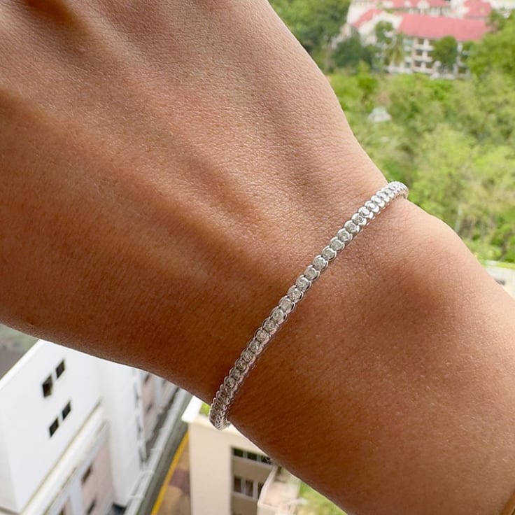 2carat diamond bangle