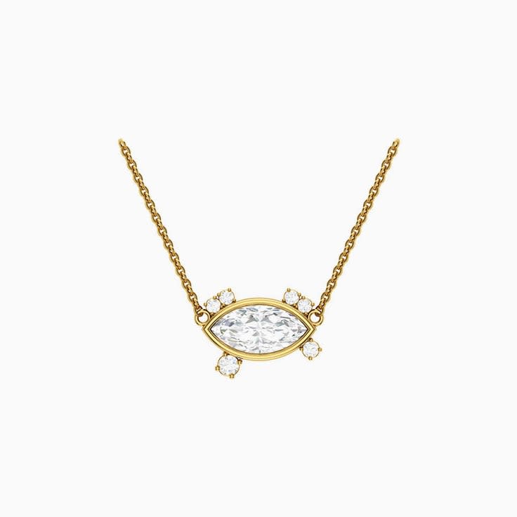 Marquise Diamond Necklace