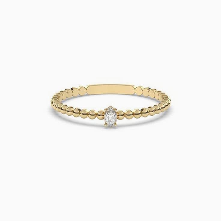 10 points marquise cut diamond ring