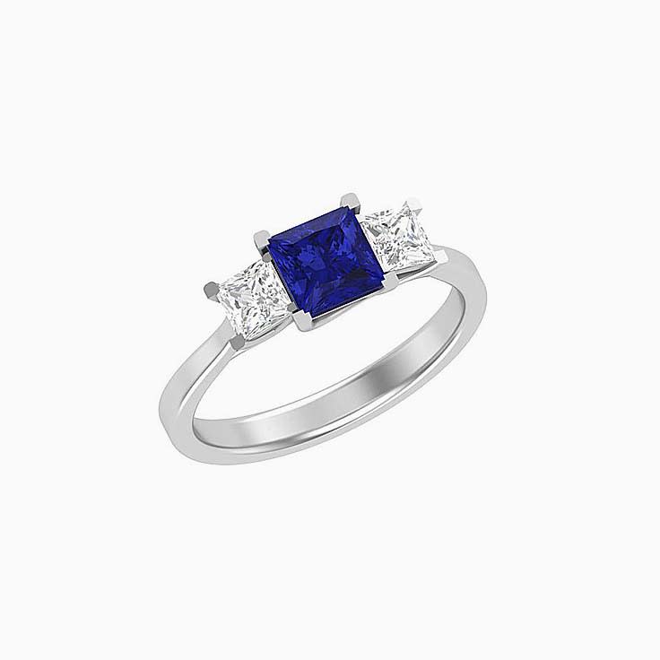 Tanzanite engagement ring