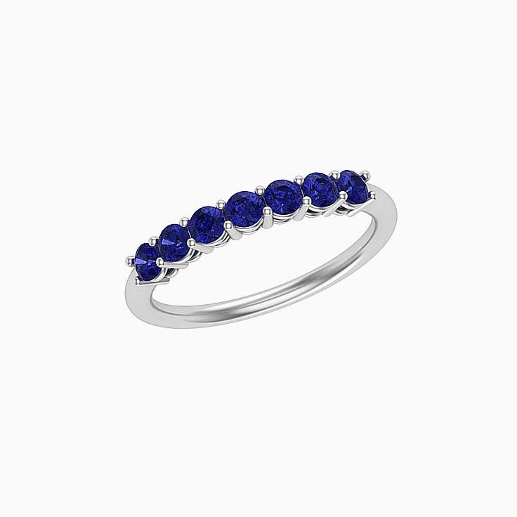 Gemstone Band With Tanzanite