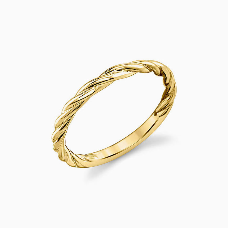Spiral Wedding Band