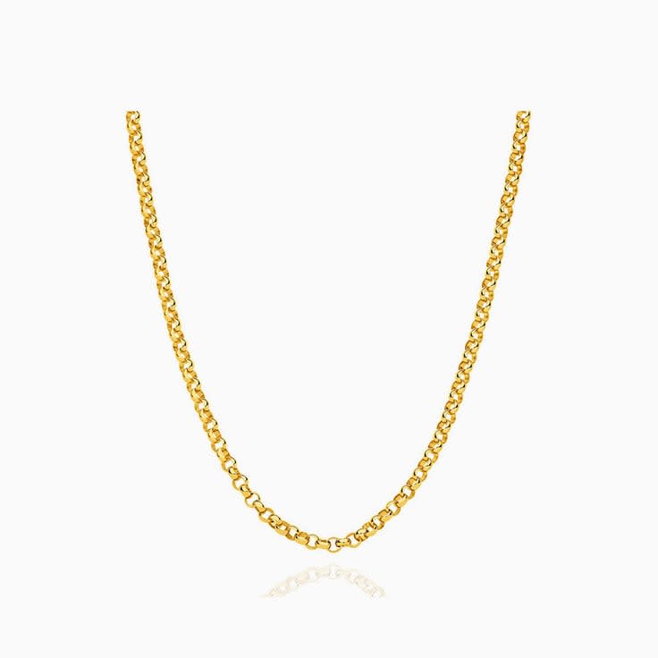 Belcher solid gold chain