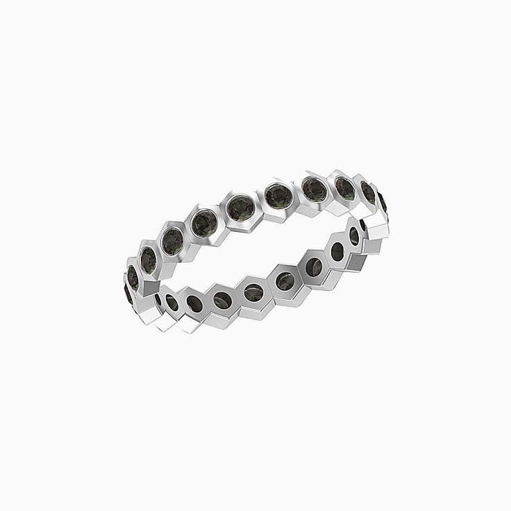 Alexandrite Eternity Ring