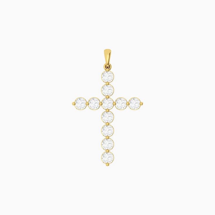Diamond Brilliant cut cross