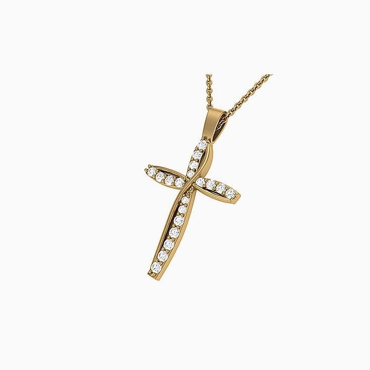 Ladies Diamond Cross.
