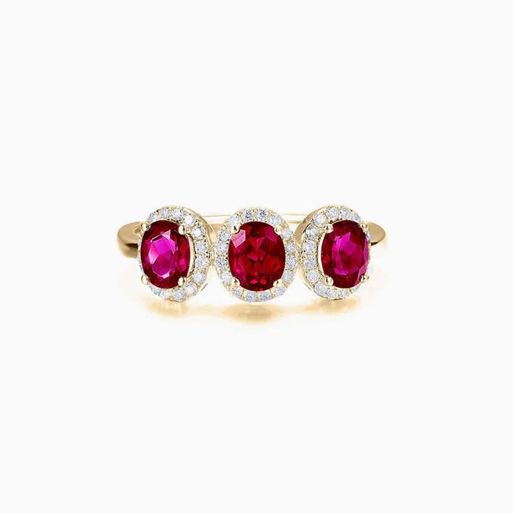 Trilogy Rubelite Ring