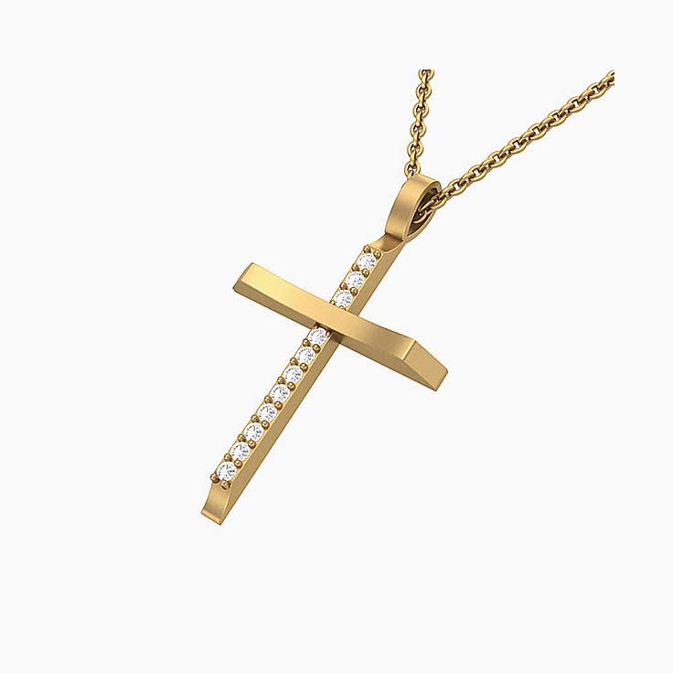 Ladies Diamond cross