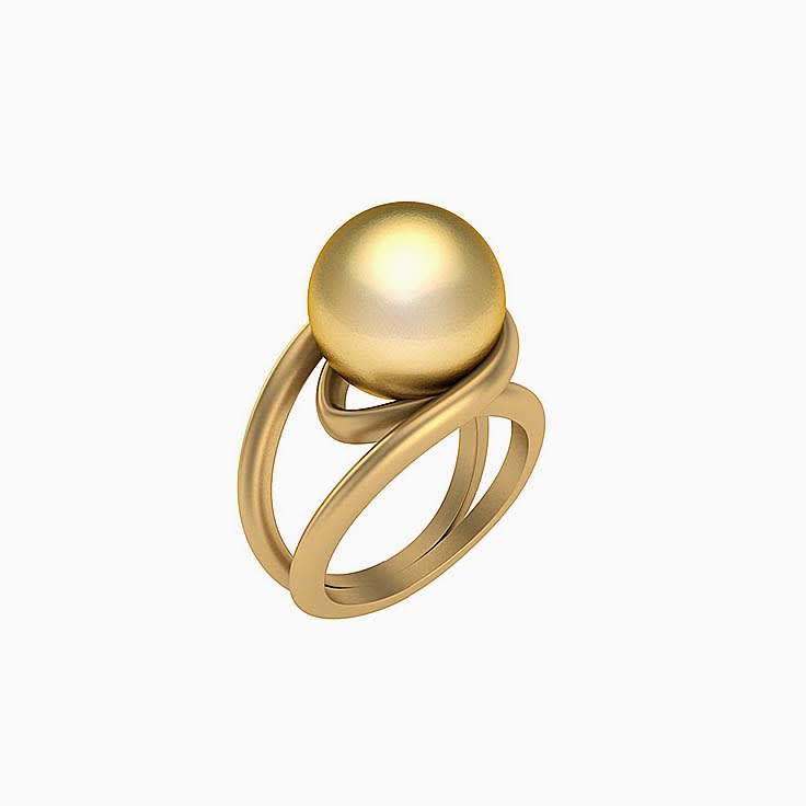 Polynesian 10mm Golden South Sea Pearl