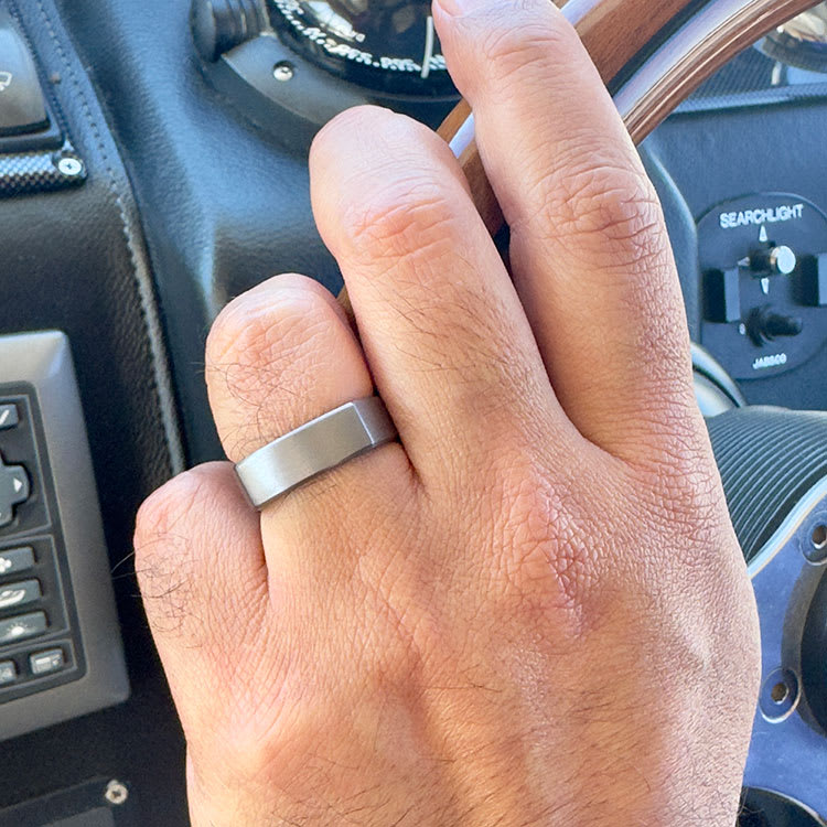 mens tantalum ring