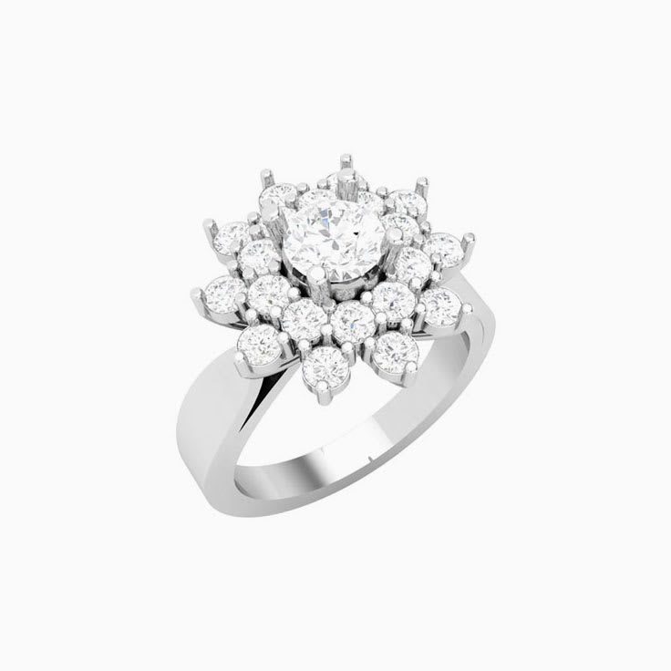 Snowflake Ring