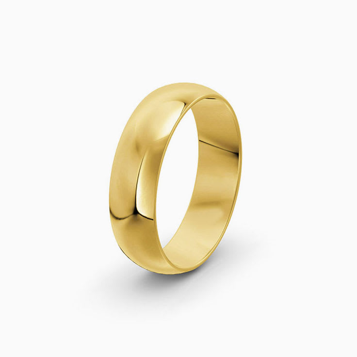 22K Classic Gold Ring