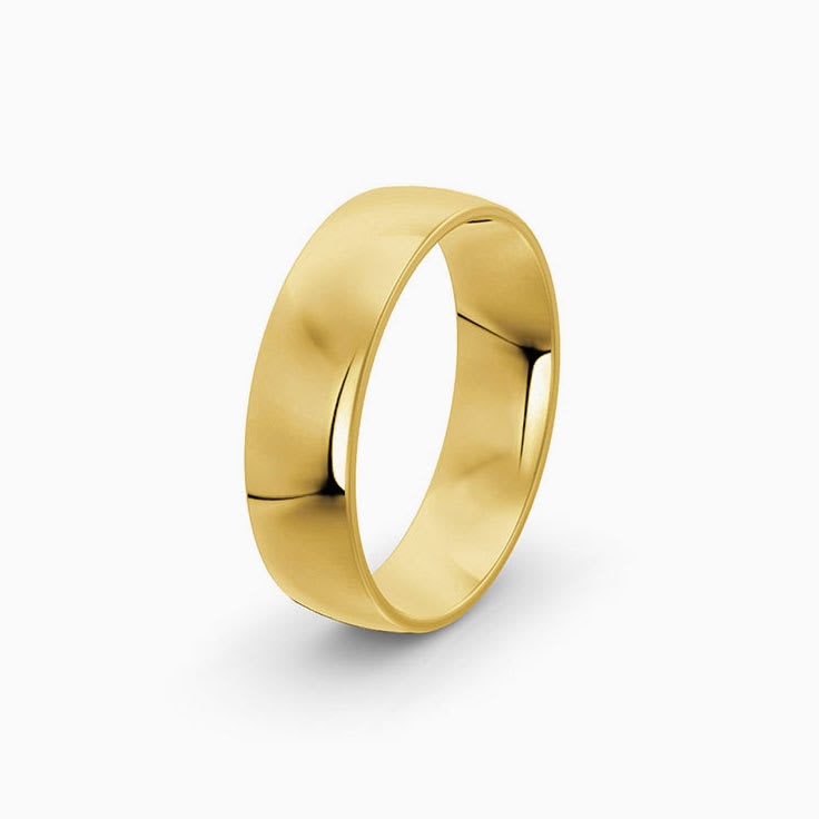 22K Mens Gold Ring