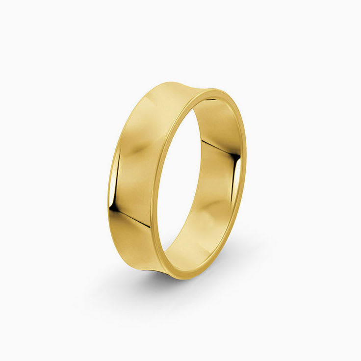 22K Mens Yellow Gold Ring