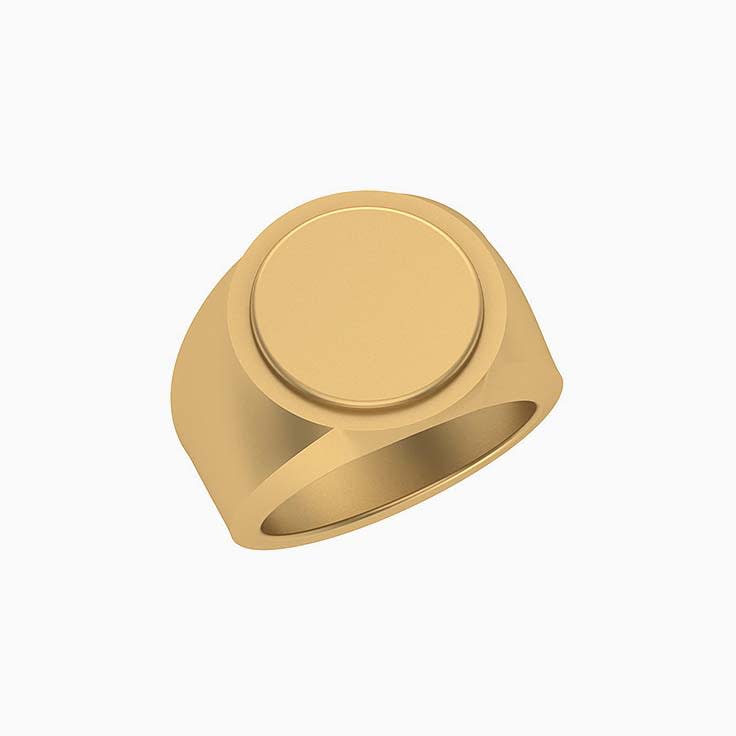 Simple stunning Signet ring
