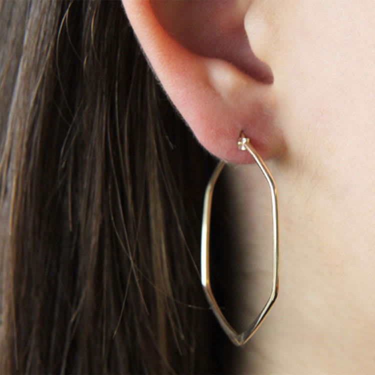 Gold Hoop Earrings