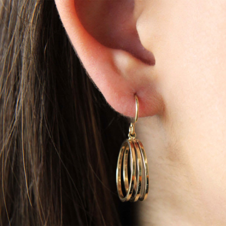 Small Gold Hoop Earrings