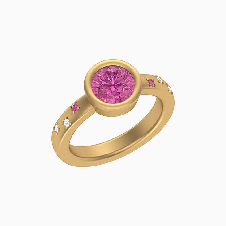 Romantic Pink Ceylon Sapphire