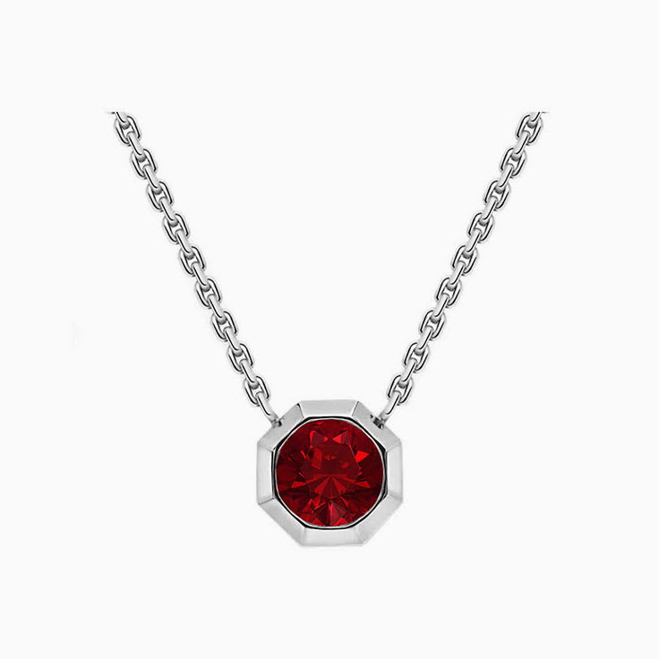 Natural better Ruby 1ct Necklace