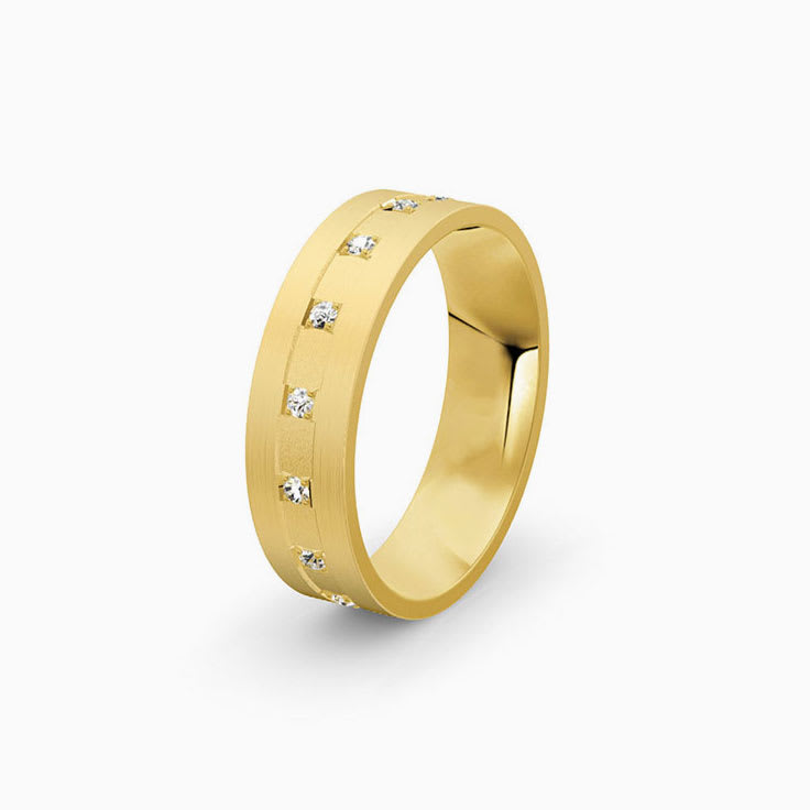 mens ring With diamonds