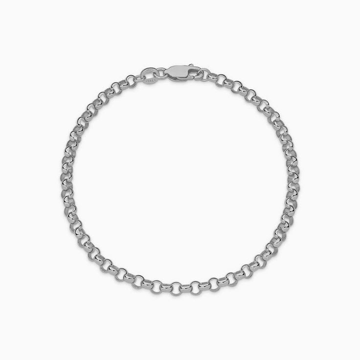 Mens Belcher Chain Bracelet