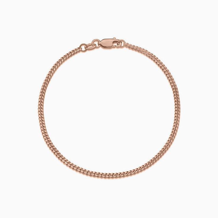 Curb Gold Bracelet