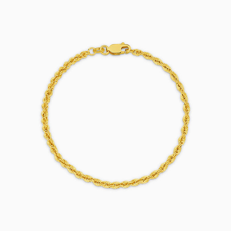 Hollow Diamond Cut Bracelet